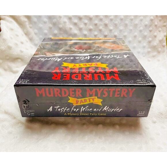 Murder Mystery Party "A Taste for Wine and Murder" Role Play Game- NEW, SEALED - Picture 6 of 6
